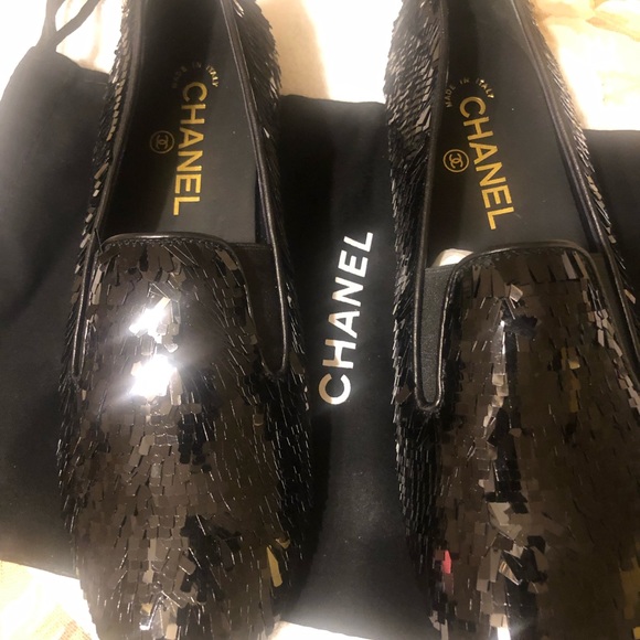 Chanel sequins loafers - Picture 2 of 3